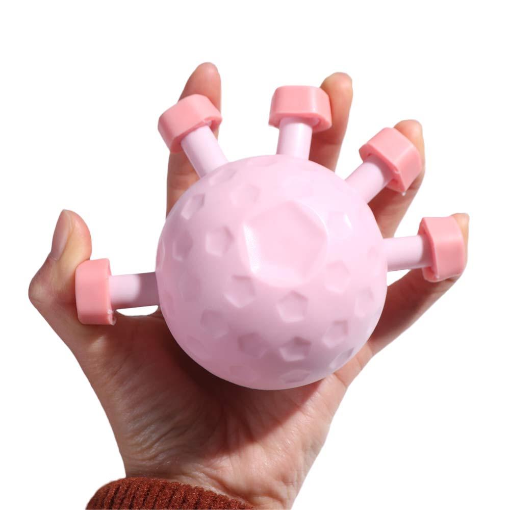 Ergonomic Hand Strengthener Grip Five-fingers Hand Balls Gripper Exerciser Guitar Training рожевий
Ergonomic Hand Strengthener Grip Five-fingers Hand Balls Gripper Exerciser Guitar Training рожевий