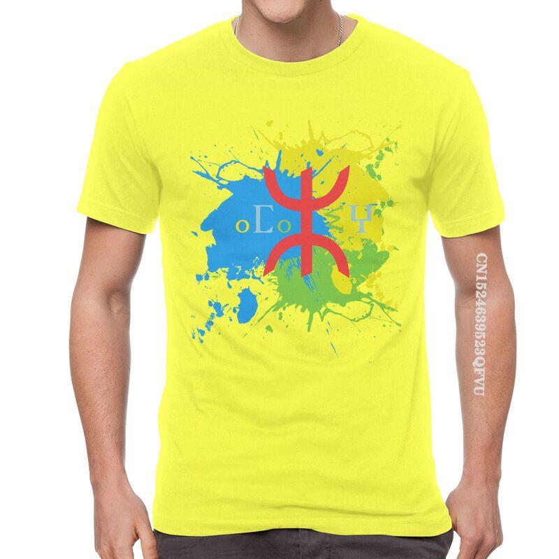 Amazigh Flag Splash Art Design Tshirt Men Leisure Tee Tops Cotton Oversized T Shirt Berber Proud Tifinagh Tshirts Men Clothes 4XL
Amazigh Flag Splash Art Design Tshirt Men Leisure Tee Tops Cotton Oversized T Shirt Berber Proud Tifinagh Tshirts Men Clothes 4XL
