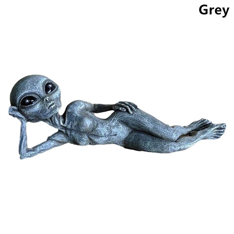 2/1 шт. Космічна статуя інопланетян Орнаменти Лежача інопланетна статуя Марсіани Садовий набір фігурок для дому, у приміщенні, на відкритому повітрі None сірий
2/1 шт. Космічна статуя інопланетян Орнаменти Лежача інопланетна статуя Марсіани Садовий набір фігурок для дому, у приміщенні, на відкритому повітрі None сірий