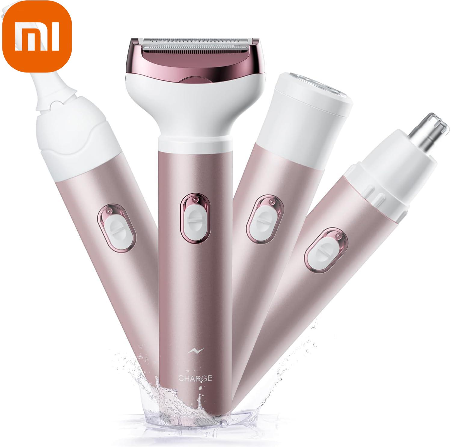 Xiaomi 4 в 1 средство для удаления волос на лице безболезненные бритвы триммер для бровей в носу перезаряжаемый электрический эпилятор портативный триммер для тела для женщин
Xiaomi 4 в 1 средство для удаления волос на лице безболезненные бритвы триммер для бровей в носу перезаряжаемый электрический эпилятор портативный триммер для тела для женщин