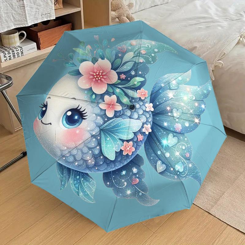 Ocean Animals Themed Folding Umbrella Fashion Auto-Open 8 Iron Ribs Plastic Handle Foldable Sunshade Perfect Christmas Gifts
Ocean Animals Themed Folding Umbrella Fashion Auto-Open 8 Iron Ribs Plastic Handle Foldable Sunshade Perfect Christmas Gifts
