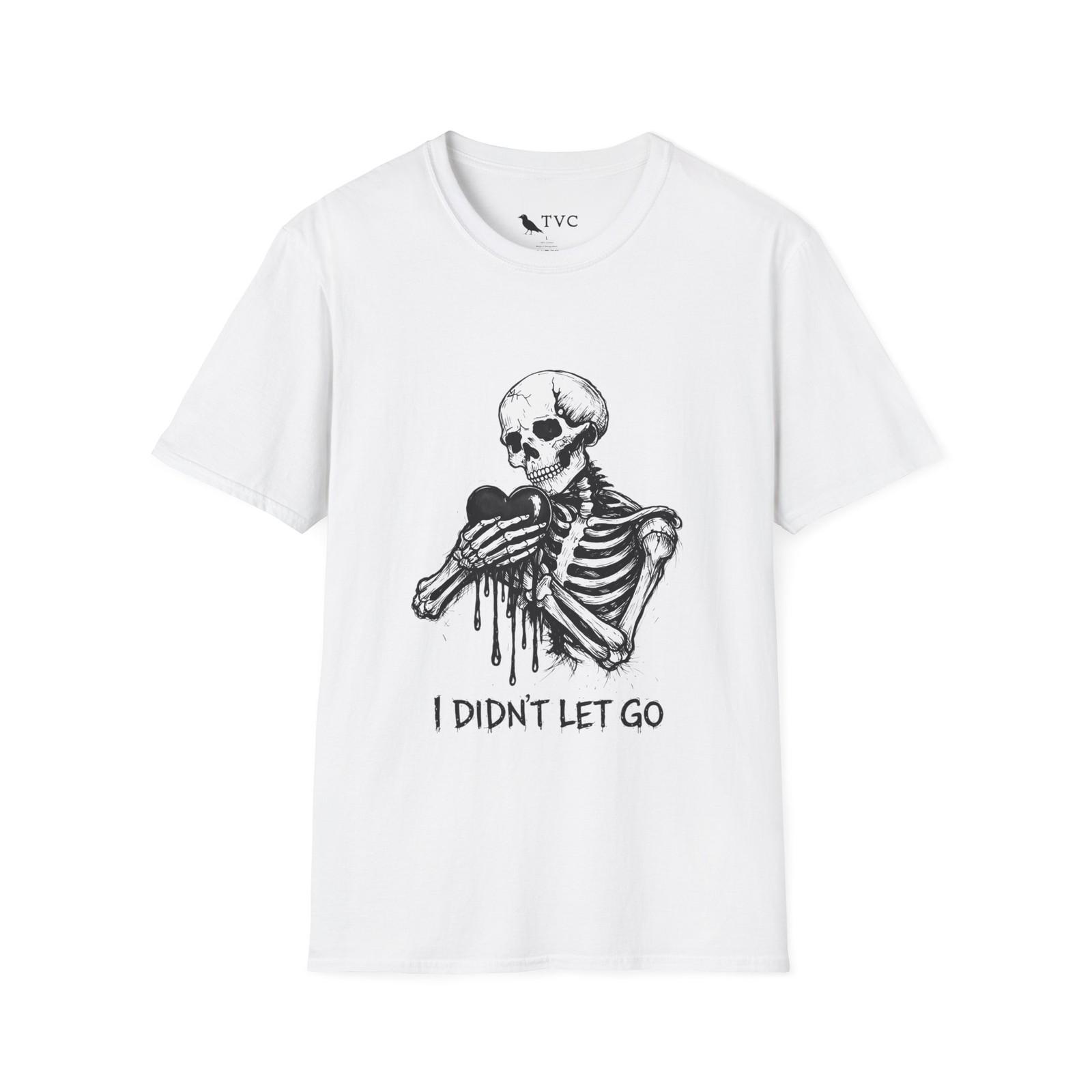 Skeleton Holding Dripping Heart T-Shirt | I Didn t Let Go 5XL різнокольоровий
Skeleton Holding Dripping Heart T-Shirt | I Didn t Let Go 5XL різнокольоровий