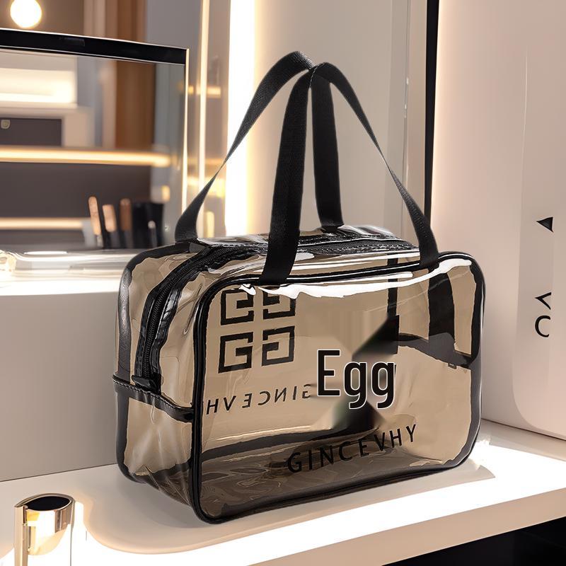 Прозора косметичка з ПВХ: Велика місткість, Водонепроникний, Портативний Дорожній Органайзер для Косметики Small прозорий
Прозора косметичка з ПВХ: Велика місткість, Водонепроникний, Портативний Дорожній Органайзер для Косметики Small прозорий