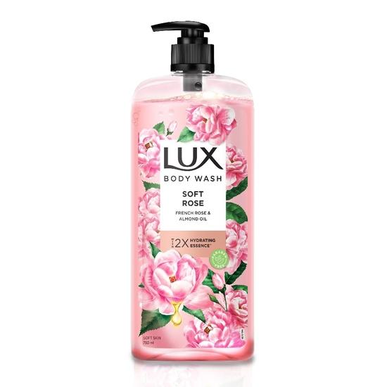 Lux Body Wash Soft Skin French Rose & Almond Oil Super Saver XL Pump Bottle with Long Lasting Fragrance, Glycerine, Paraben Free, Extra Foam, 750 ml
Lux Body Wash Soft Skin French Rose & Almond Oil Super Saver XL Pump Bottle with Long Lasting Fragrance, Glycerine, Paraben Free, Extra Foam, 750 ml