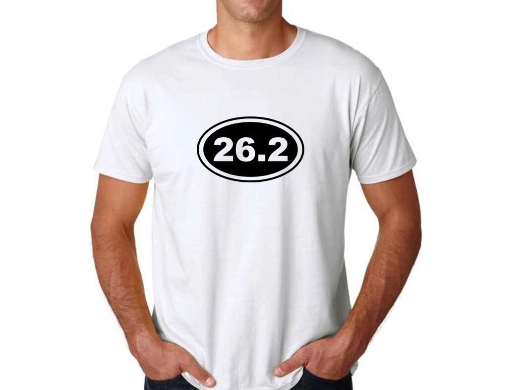 26.2 Full Marathon Oval T-Shirt Run Runner Distance Endurance White Tee Shirt L
26.2 Full Marathon Oval T-Shirt Run Runner Distance Endurance White Tee Shirt L