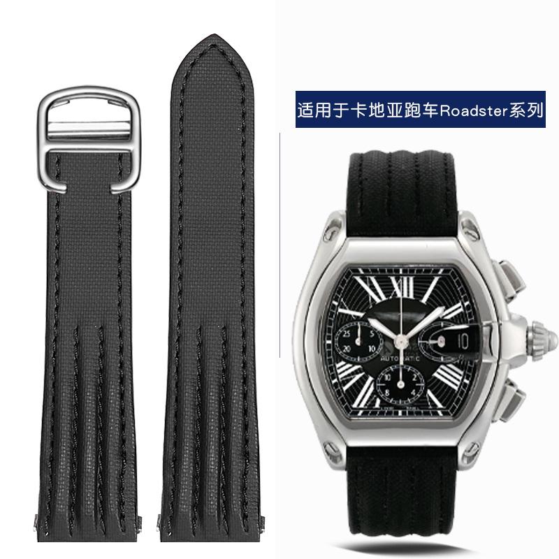 19mm 20mm For Cartier Roadster W6206018 W6206017 Nylon Watchband Men Canvas Quick Metal adapter Cowhide Watch Strap accessories 20mm
19mm 20mm For Cartier Roadster W6206018 W6206017 Nylon Watchband Men Canvas Quick Metal adapter Cowhide Watch Strap accessories 20mm