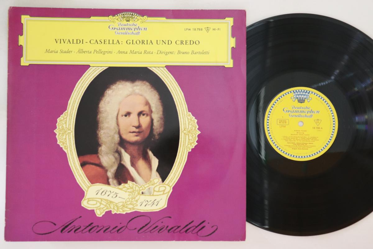 LP Record MARIA STADER, ALBERTA PELLEGRINI, S - Vivaldi - Casella: Gloria Und Credo 18788,LPM18788 DG 1963 Germany Classical Used
LP Record MARIA STADER, ALBERTA PELLEGRINI, S - Vivaldi - Casella: Gloria Und Credo 18788,LPM18788 DG 1963 Germany Classical Used