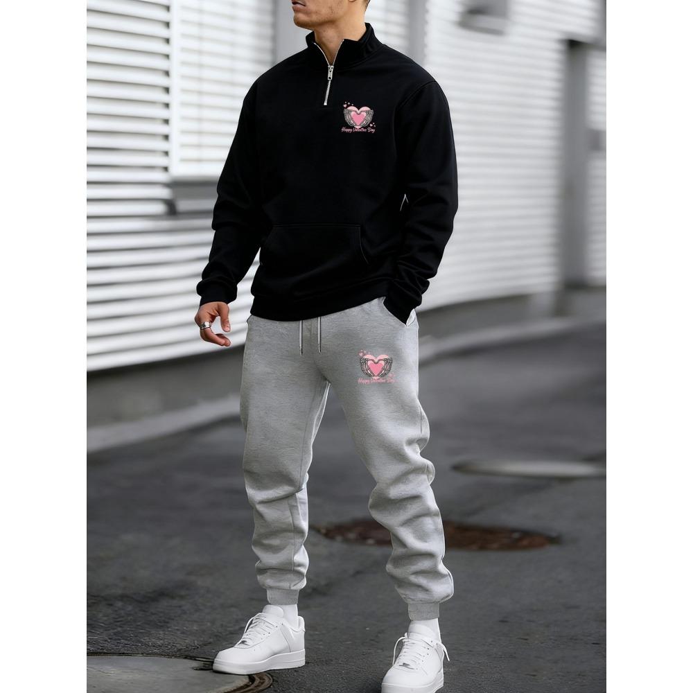 Valentine s Day Skull Palm Print, New Men s Zipper Sports Shirt and Pants Two Piece Set, Casual Sports Autumn and Winter Comfortable Set S
Valentine s Day Skull Palm Print, New Men s Zipper Sports Shirt and Pants Two Piece Set, Casual Sports Autumn and Winter Comfortable Set S