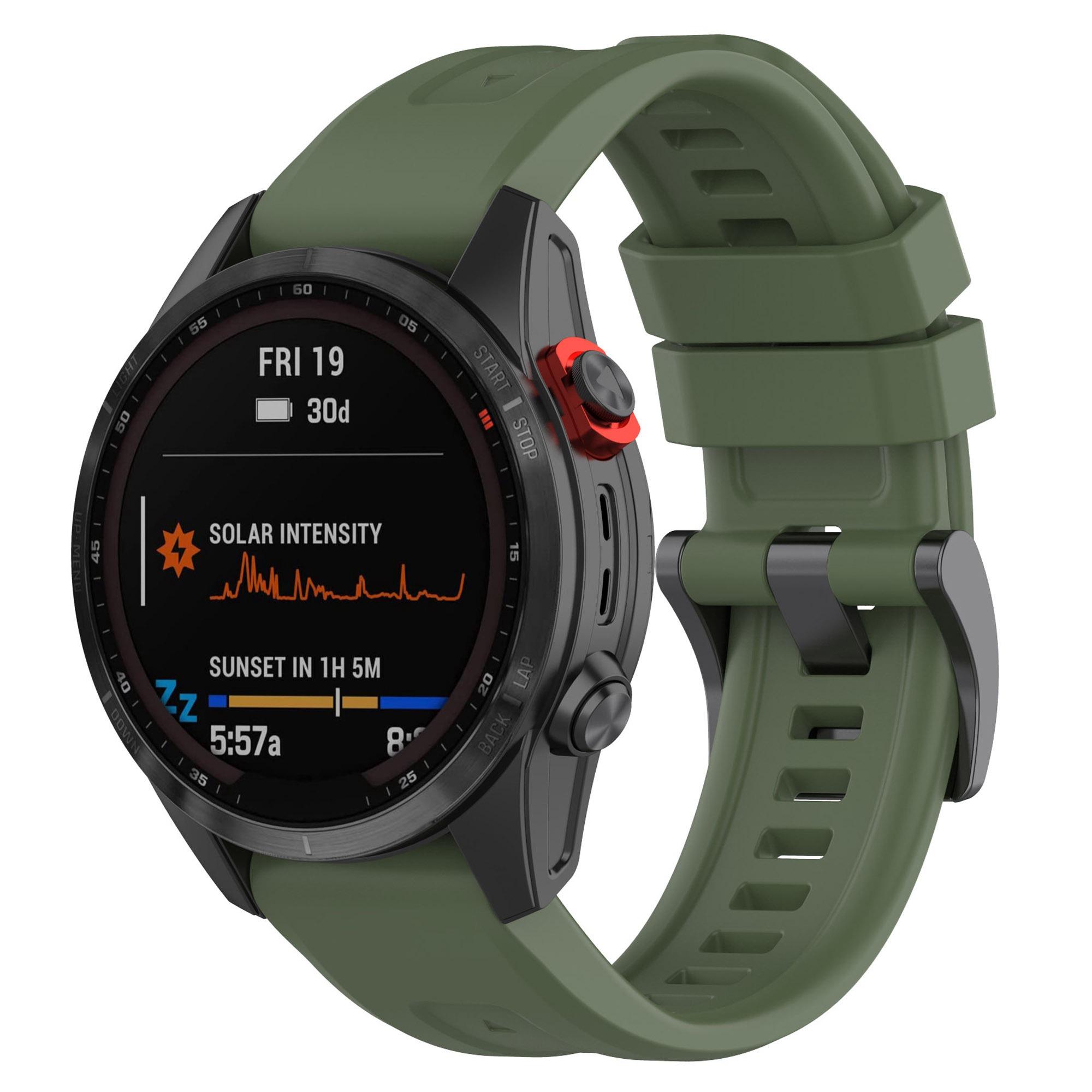For Garmin Fenix 7X/7X Solar/6X/6X Pro/TACTIX 7 Silicone Watch Strap Quick Release Wrist Band Sports Watch Watchband 26mm Grey
For Garmin Fenix 7X/7X Solar/6X/6X Pro/TACTIX 7 Silicone Watch Strap Quick Release Wrist Band Sports Watch Watchband 26mm Grey