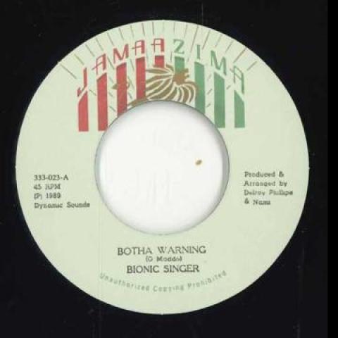 7inch Record BIONIC SINGER - Botha Warning / Warning To Botha 333023 Jamaazima 2024 UK Reggae, Ska & Dub
7inch Record BIONIC SINGER - Botha Warning / Warning To Botha 333023 Jamaazima 2024 UK Reggae, Ska & Dub
