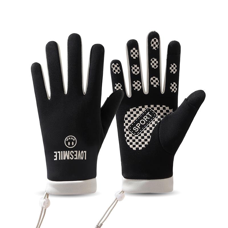 Новый тип перчаток для женщин: Зимние велосипедные теплые флисовые утолщенные ветрозащитные перчатки для велоспорта на открытом воздухе, защита от холода, противоскользящие, с сенсорным экраном One size
Новый тип перчаток для женщин: Зимние велосипедные теплые флисовые утолщенные ветрозащитные перчатки для велоспорта на открытом воздухе, защита от холода, противоскользящие, с сенсорным экраном One size