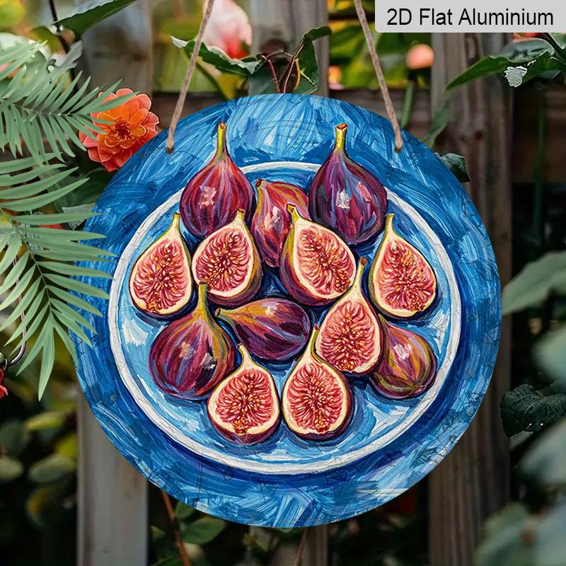 2D Flat Aluminum 7.87 Inches X 7.87 Inches Vintage Fig-Style Wall Art Rustic Style Perfect for Gardens, Farmhouses, Cafes, Living Rooms, Kitchens 1pc
2D Flat Aluminum 7.87 Inches X 7.87 Inches Vintage Fig-Style Wall Art Rustic Style Perfect for Gardens, Farmhouses, Cafes, Living Rooms, Kitchens 1pc