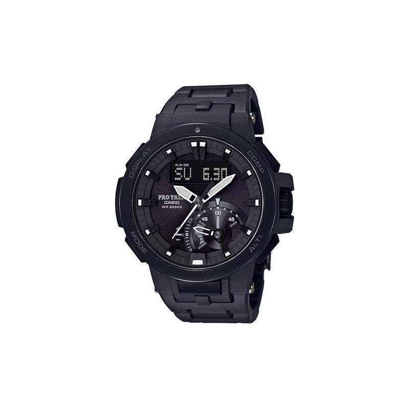 Casio PRO TREK Series-Disc Dual Display Series Multifunctional Outdoor Sports Smart Black Men s Watch Solar Quartz Movement PRW-7000FC-1BPR-person чорний
Casio PRO TREK Series-Disc Dual Display Series Multifunctional Outdoor Sports Smart Black Men s Watch Solar Quartz Movement PRW-7000FC-1BPR-person чорний