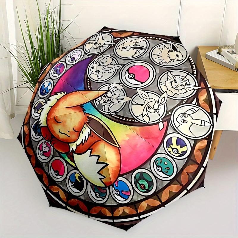 Stained Glass Pokémon themed Eight rib Automatic Folding umbrella Is Suitable for Both Men and Women, Making It A Perfect Christmas and Vale
Stained Glass Pokémon themed Eight rib Automatic Folding umbrella Is Suitable for Both Men and Women, Making It A Perfect Christmas and Vale