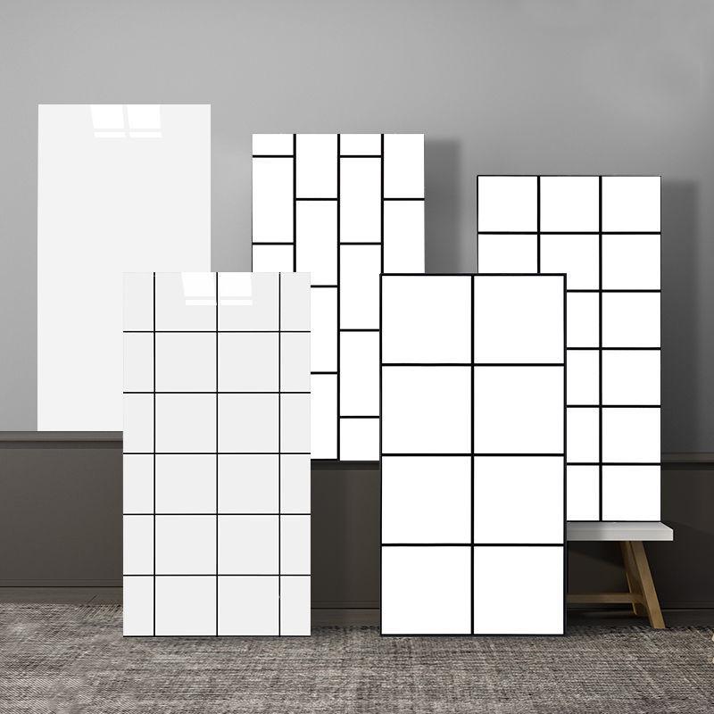 Nordic Style Black & White Grid Tile Self-Adhesive Wall Sticker for Milk Tea Snack Shop Decor. 60cm x 30cm per piece
Nordic Style Black & White Grid Tile Self-Adhesive Wall Sticker for Milk Tea Snack Shop Decor. 60cm x 30cm per piece