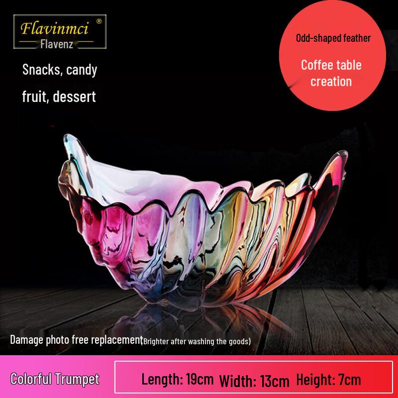 Flavinmci Crystal Glass Leaf Fruit Bowl
Flavinmci Crystal Glass Leaf Fruit Bowl