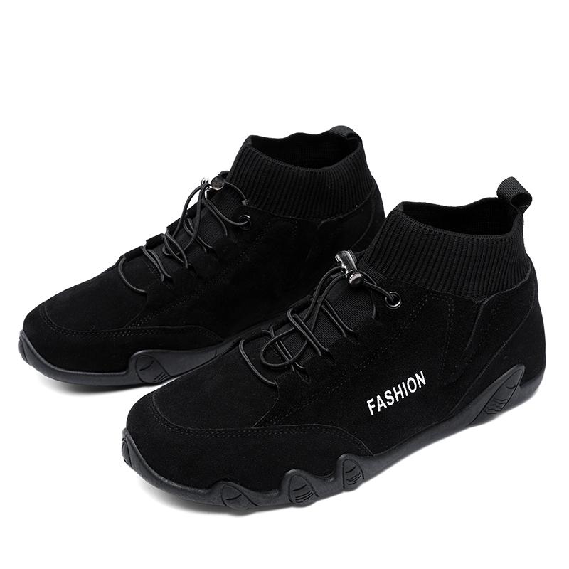 Fashion Men s Casual Shoes Autumn and Winter High Top Boots Cuffed Flat Bottom Sports Shoes Free Delivery Promotion Massage and Running 39 чёрный
Fashion Men s Casual Shoes Autumn and Winter High Top Boots Cuffed Flat Bottom Sports Shoes Free Delivery Promotion Massage and Running 39 чёрный