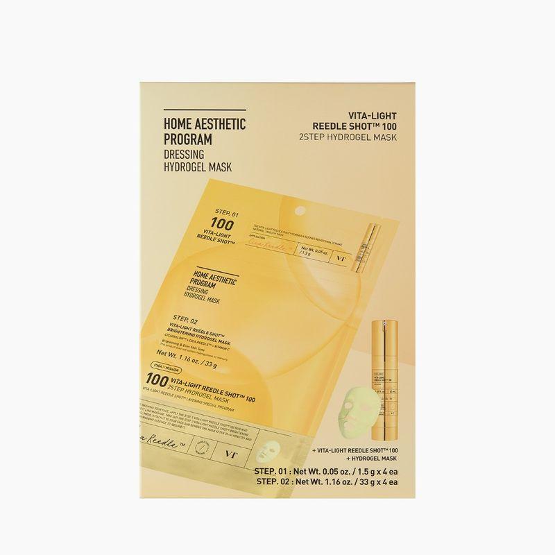 Vita-Light Riddle Shot 100 2-Step Hydrogel Mask (4-Pack)
Vita-Light Riddle Shot 100 2-Step Hydrogel Mask (4-Pack)