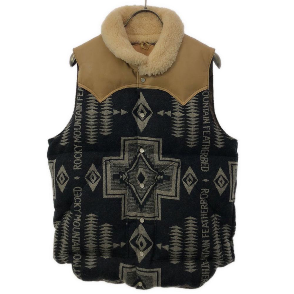 Rocky Mountain FeatherBed сделано в Японии нативный узор воротник из боа пуховый жилет мужской б/у
Rocky Mountain FeatherBed сделано в Японии нативный узор воротник из боа пуховый жилет мужской б/у