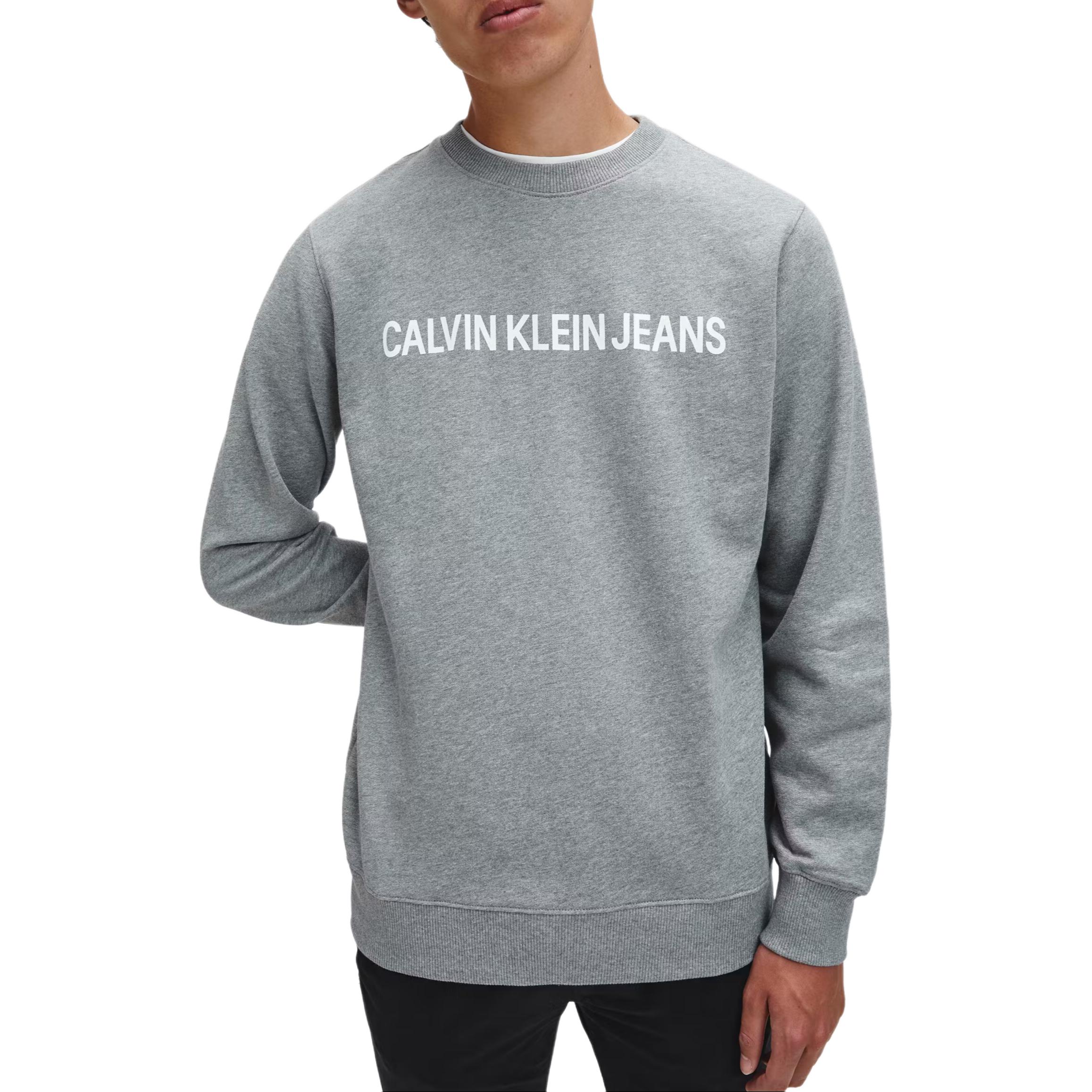 Calvin Klein Minimalist Comfortable Versatile Casual Crew Neck Long Sleeve Sweatshirt Men sweatshirt Gray J30J307757-039 L
Calvin Klein Minimalist Comfortable Versatile Casual Crew Neck Long Sleeve Sweatshirt Men sweatshirt Gray J30J307757-039 L