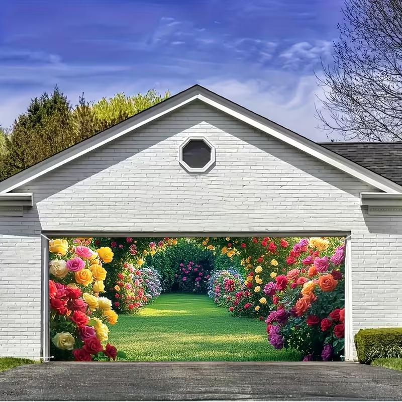 2D Colorful Rose Garden Backdrop, Blooming Flower Arch Background Cloth 47.2x31.5inch/120*80cm
2D Colorful Rose Garden Backdrop, Blooming Flower Arch Background Cloth 47.2x31.5inch/120*80cm