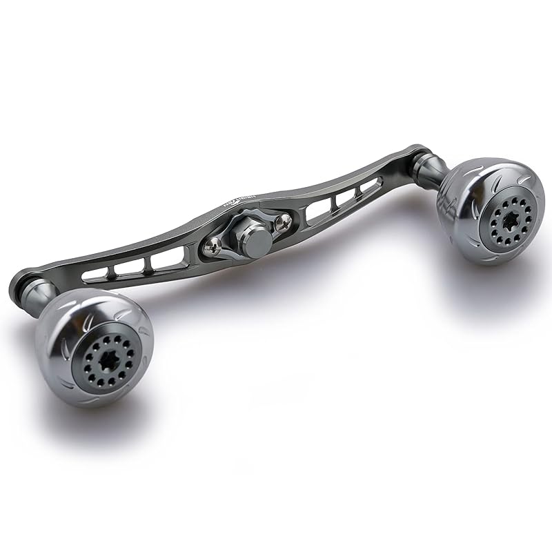 HEIGHTEN 120mm bait reel handle shimano daiwa abu garcia common use bait reel for Spider Series (120mm, Gunmetal) (124)
HEIGHTEN 120mm bait reel handle shimano daiwa abu garcia common use bait reel for Spider Series (120mm, Gunmetal) (124)