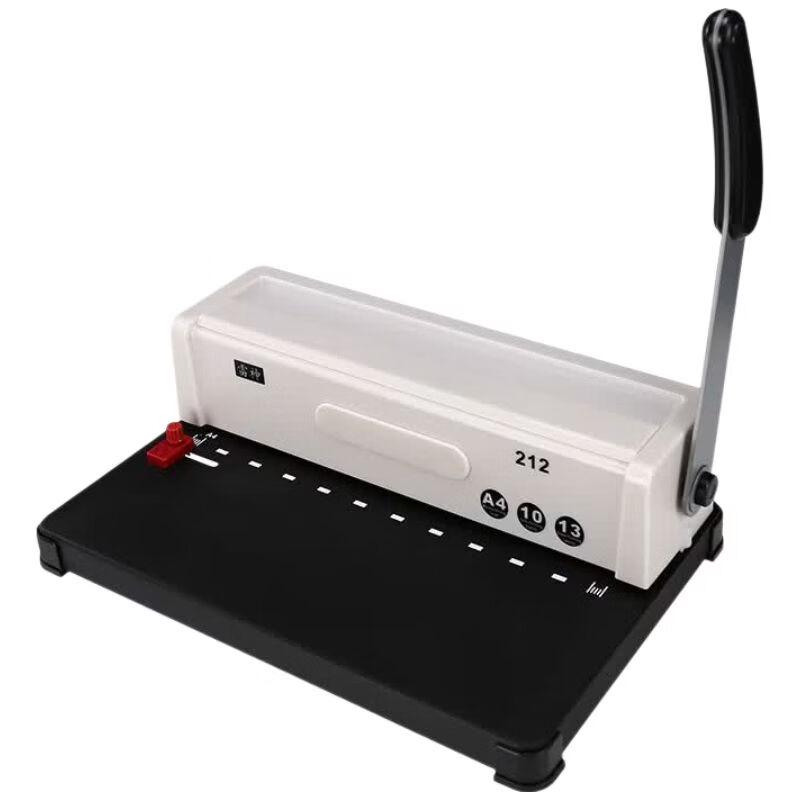 Leishen 212 10-Hole Effort-Saving Comb Binding Machine CN plug (adapter included)
Leishen 212 10-Hole Effort-Saving Comb Binding Machine CN plug (adapter included)