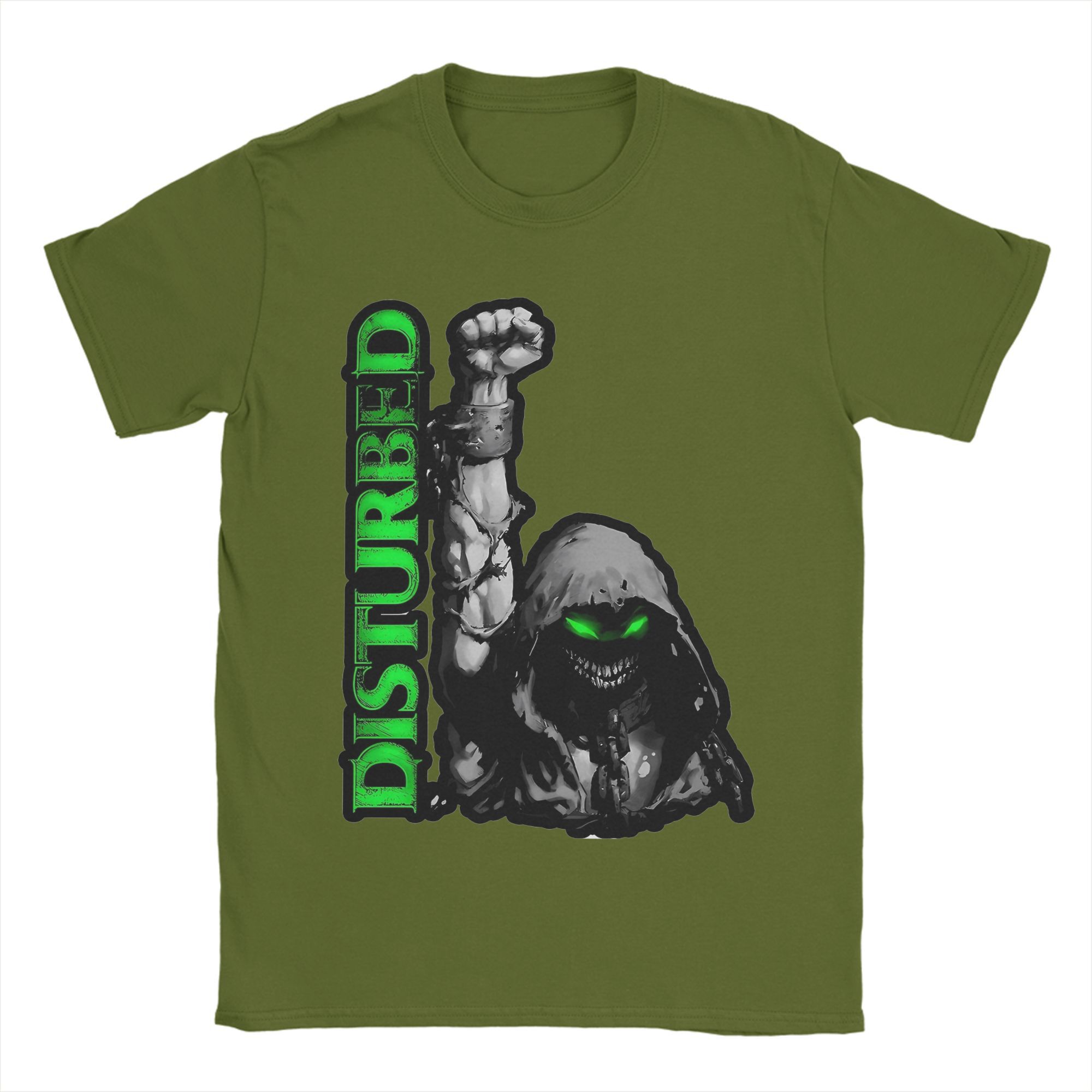 Men Warrior In Spirit Disturbed Band T Shirt Pure Cotton Tops Novelty Short Sleeve Round Neck Tee Shirt Plus Size T-Shirt 4XL
Men Warrior In Spirit Disturbed Band T Shirt Pure Cotton Tops Novelty Short Sleeve Round Neck Tee Shirt Plus Size T-Shirt 4XL