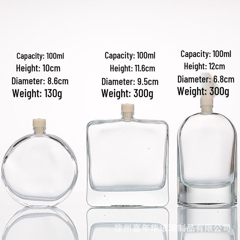 Scented Oil Diffuser Bottle - No-Fire Refill for Home Decor Transparent; 100ml Flat Round Empty
Scented Oil Diffuser Bottle - No-Fire Refill for Home Decor Transparent; 100ml Flat Round Empty