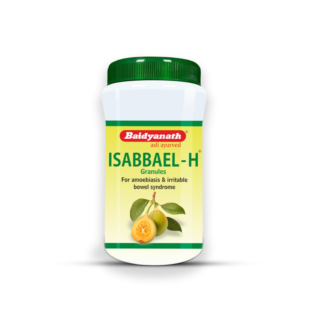 Baidyanath Isabbael H Granules 100g Pack Ayurvedic Herbal Digestive Support with Isabgol & Kutaj
Baidyanath Isabbael H Granules 100g Pack Ayurvedic Herbal Digestive Support with Isabgol & Kutaj