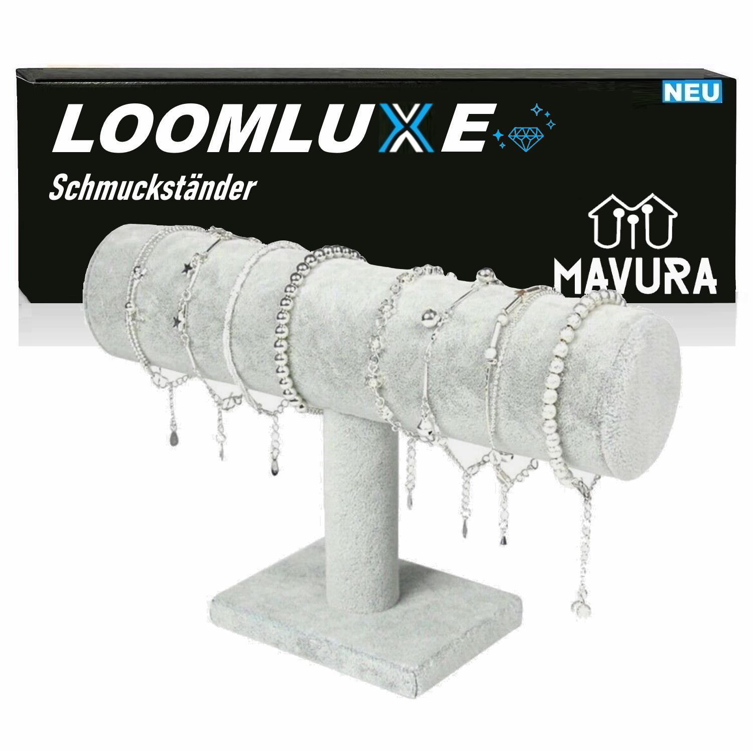 LOOMLUXE Підставка для прикрас Підставка для браслетів Підставка для годинників Тримач для браслетів Оксамит
LOOMLUXE Підставка для прикрас Підставка для браслетів Підставка для годинників Тримач для браслетів Оксамит