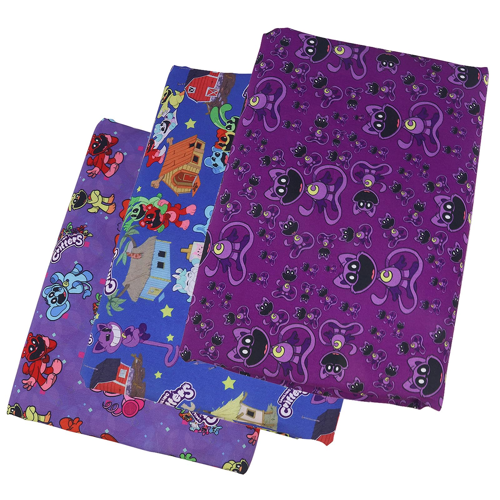 Ткань Smiling Critters для детской одежды, шитья, кошачьего сна, Poppy Playtime, милый персонаж, лоскутная ткань, аксессуары для косплея, материалы для DIY, ручная работа
Ткань Smiling Critters для детской одежды, шитья, кошачьего сна, Poppy Playtime, милый персонаж, лоскутная ткань, аксессуары для косплея, материалы для DIY, ручная работа