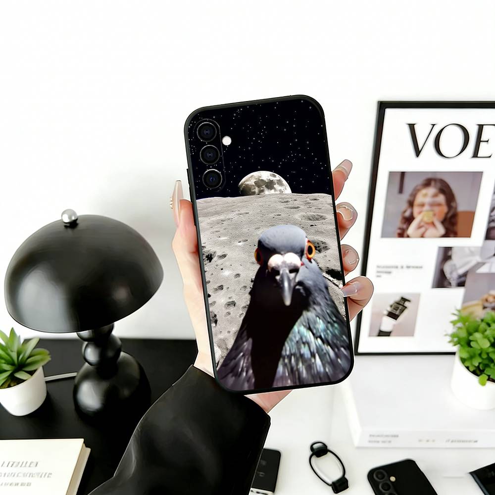Funny silly pigeon Phone Case Black Silicone Soft For Samsung Galaxy A73,A72,A71,A70,A53,A52,A51 Samsung a21
Funny silly pigeon Phone Case Black Silicone Soft For Samsung Galaxy A73,A72,A71,A70,A53,A52,A51 Samsung a21