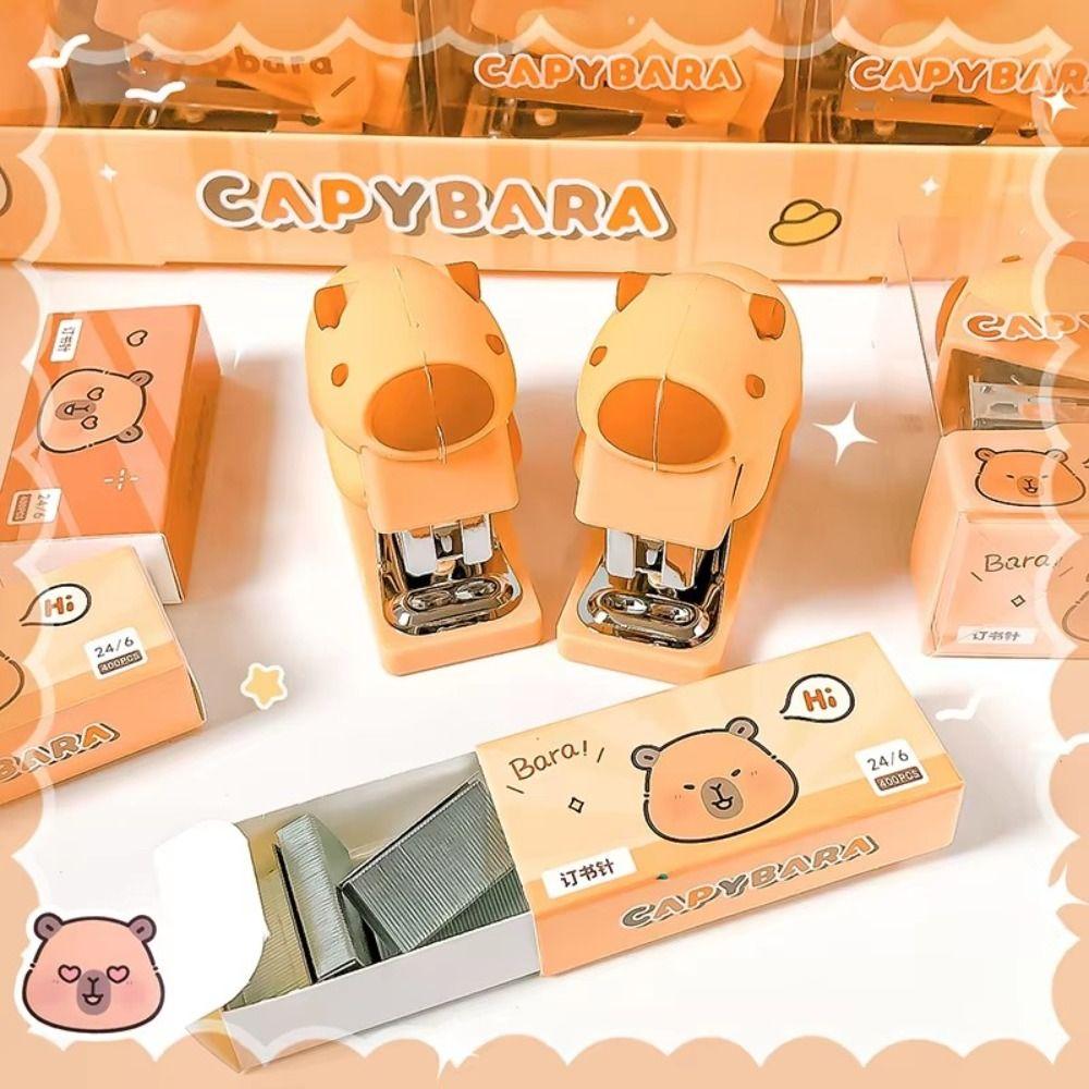 Набор степлеров Capybara для переплета бумаги. Красивые инструменты для переплета книг. Random 1Box
Набор степлеров Capybara для переплета бумаги. Красивые инструменты для переплета книг. Random 1Box