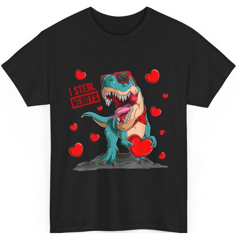 Valentine s Day Dino Shirt T Shirt Unisex Heavy Cotton Tee S разноцветный
Valentine s Day Dino Shirt T Shirt Unisex Heavy Cotton Tee S разноцветный