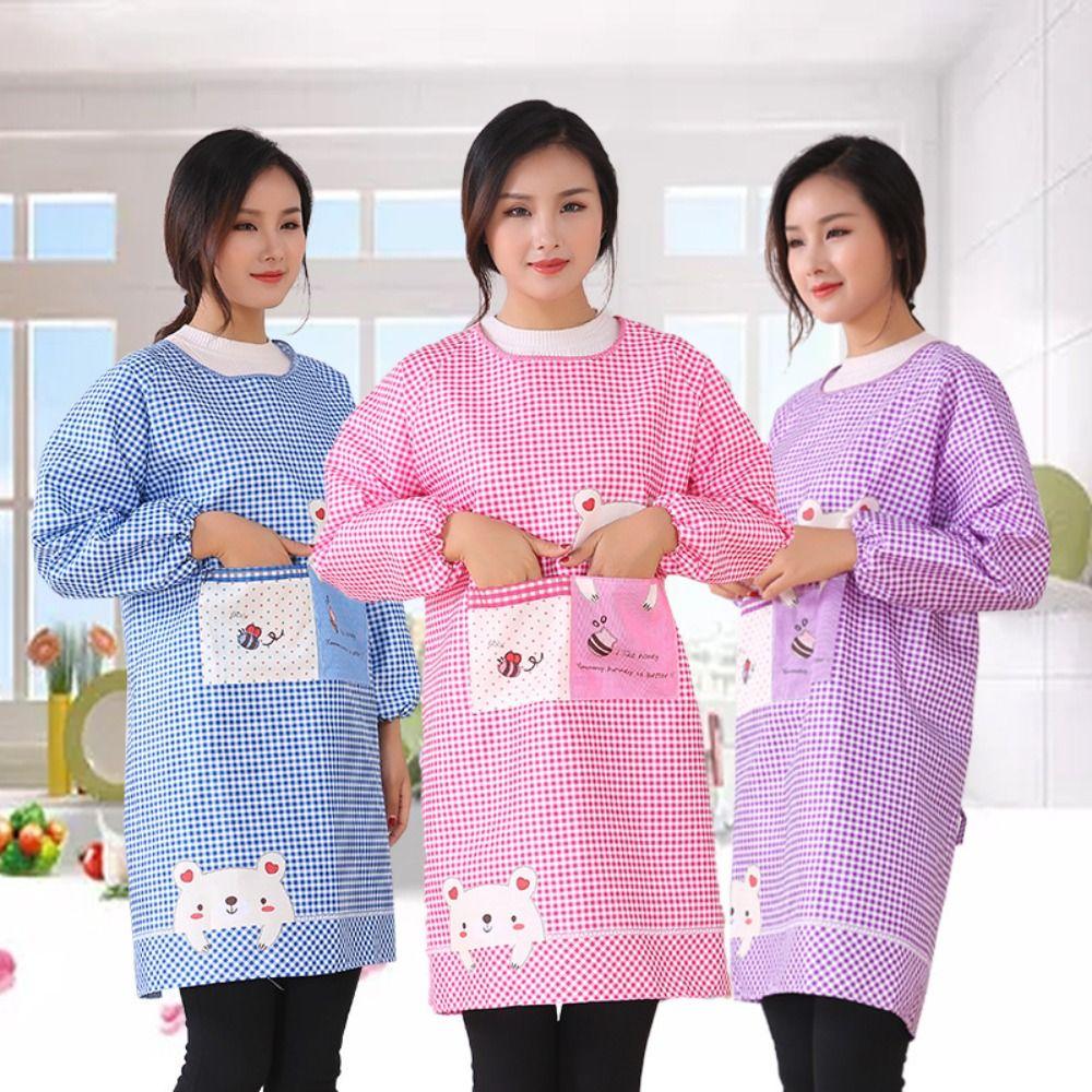 Waterproof Kitchen Aprons Long Sleeve Apron Dress Baking Overalls Baking Overalls Canteen
Waterproof Kitchen Aprons Long Sleeve Apron Dress Baking Overalls Baking Overalls Canteen