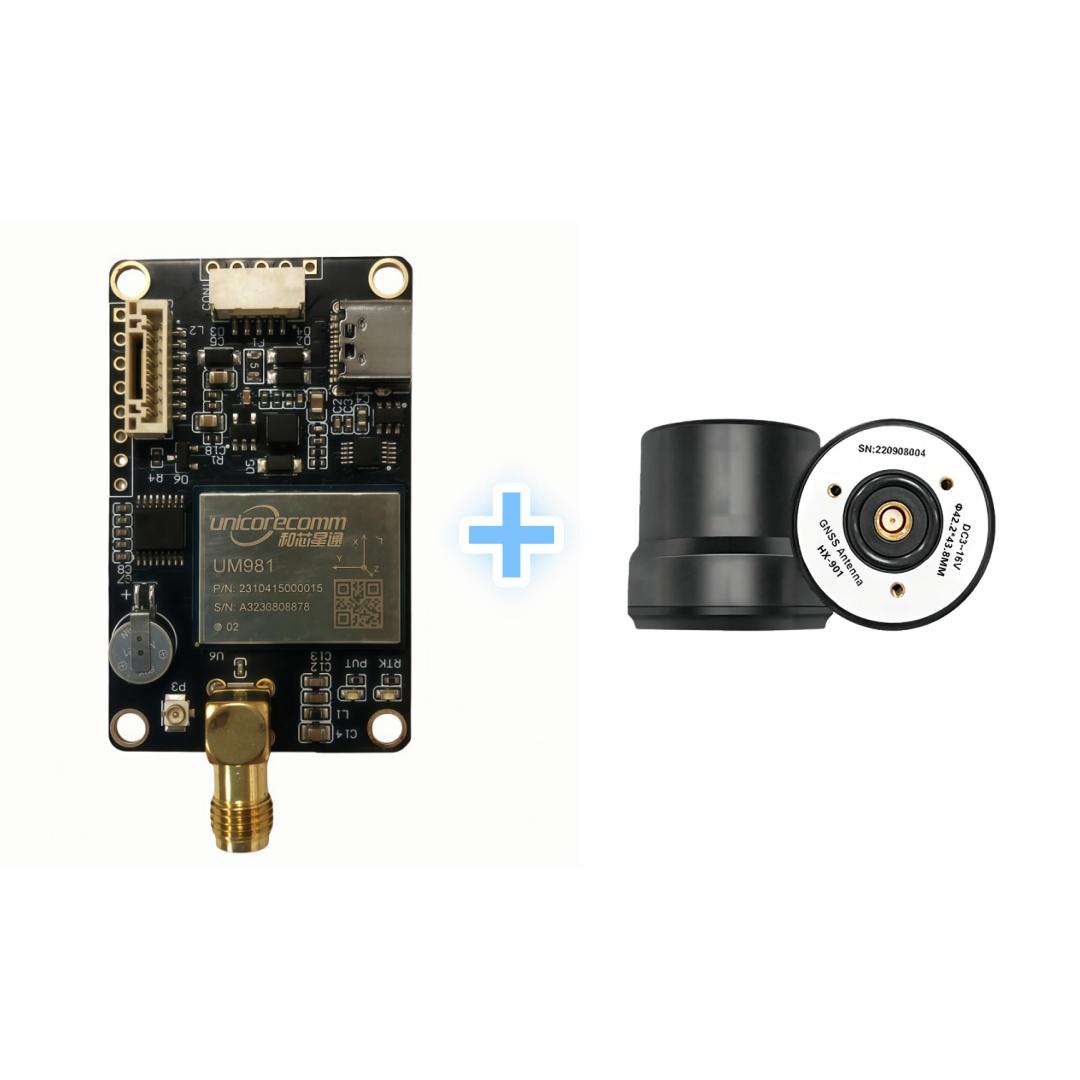 UM981 RTK GNSS Модуль Багаточастотний GPS/BDS/GLONASS/Galileo IMU INS Висока Точність для Дрона, Сільського Господарства, Геодезії UM980 Антена UM981 with Antenna
UM981 RTK GNSS Модуль Багаточастотний GPS/BDS/GLONASS/Galileo IMU INS Висока Точність для Дрона, Сільського Господарства, Геодезії UM980 Антена UM981 with Antenna