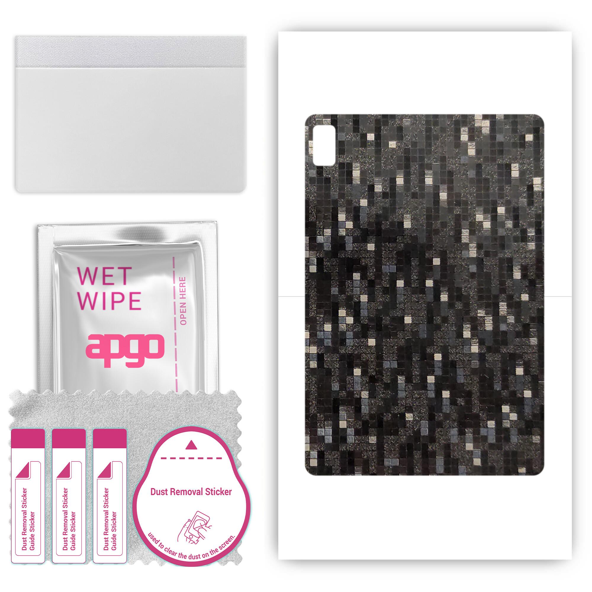 Apgo Protective Skin Sticker для задньої панелі, сумісної з Blackview Tab 10 Pro, Wrap Film, Foil, Vinyl - Pattern Carbon Black Pixel
Apgo Protective Skin Sticker для задньої панелі, сумісної з Blackview Tab 10 Pro, Wrap Film, Foil, Vinyl - Pattern Carbon Black Pixel