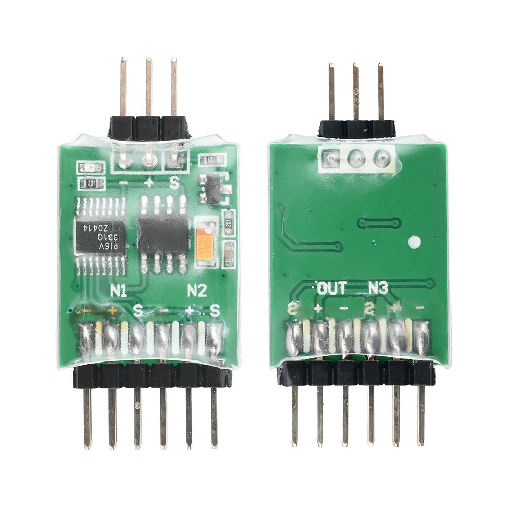3-channel video switching module 2-channel DC5V electronic switch type video switcher for FPV transmitters and cameras
3-channel video switching module 2-channel DC5V electronic switch type video switcher for FPV transmitters and cameras