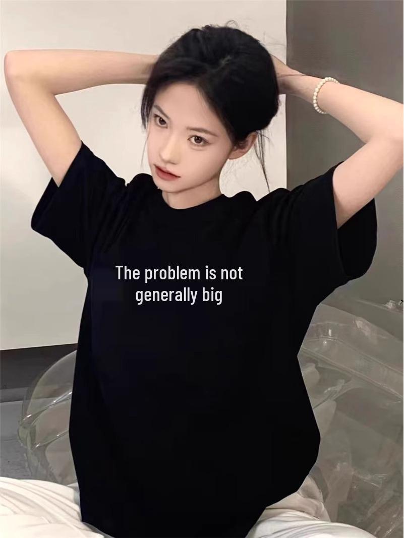 Women s American Black Pure Cotton Oversized Short-Sleeve T-Shirt - Summer 2025 Lazy Style. XXL білий/сірий колір
Women s American Black Pure Cotton Oversized Short-Sleeve T-Shirt - Summer 2025 Lazy Style. XXL білий/сірий колір