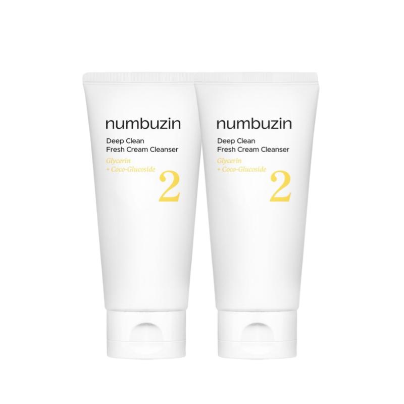 numbuzin (cosmetic brand) No.2 Deep Clean Creamy Cleansing Foam Skin Purifying & Pore Care 120ml (2pcs)
numbuzin (cosmetic brand) No.2 Deep Clean Creamy Cleansing Foam Skin Purifying & Pore Care 120ml (2pcs)
