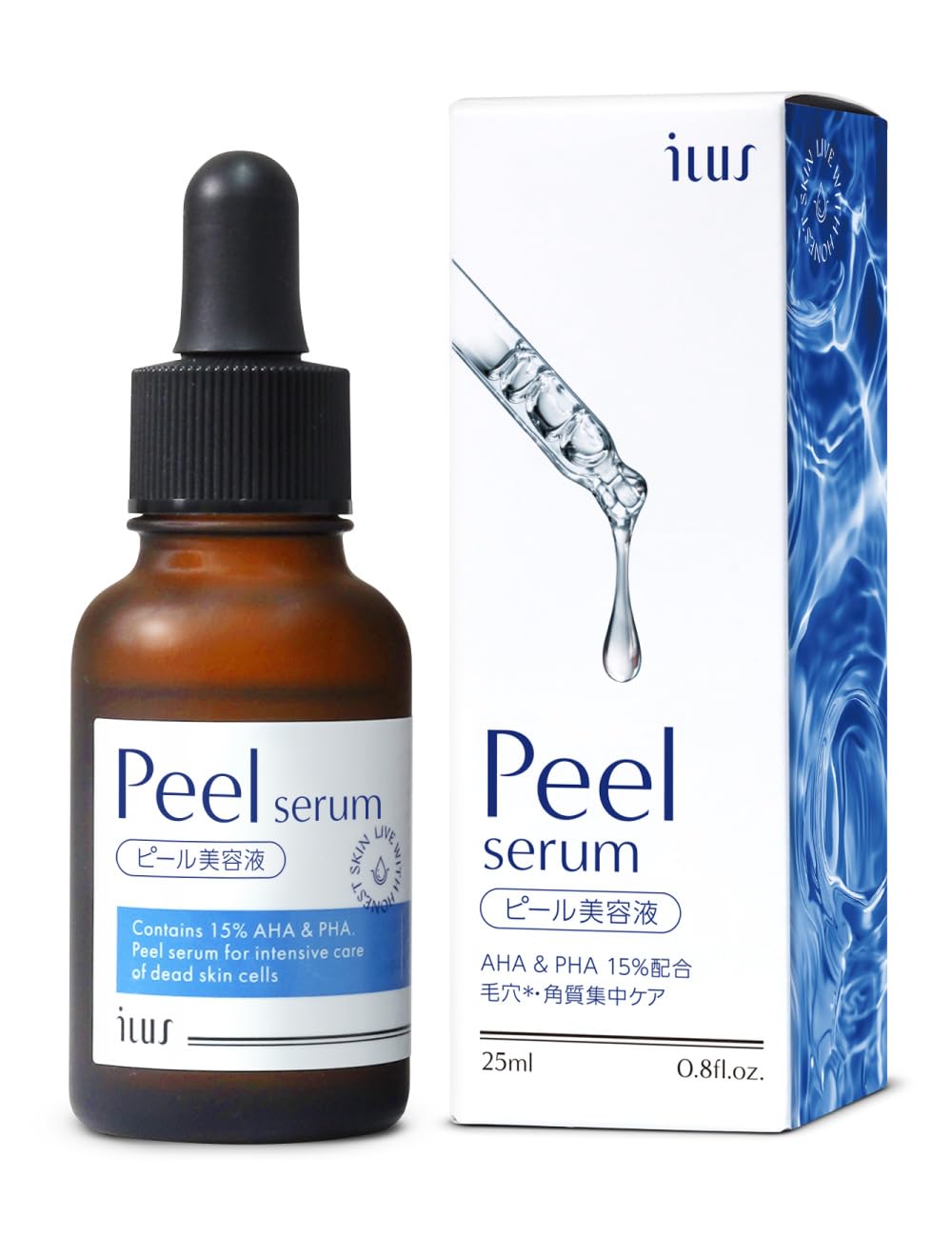 ILUS Peel Serum 25 мл Уход за кожей Пилинг пор AHA Миндальная кислота Ниацинамид Поры/Отшелушивание (1)
ILUS Peel Serum 25 мл Уход за кожей Пилинг пор AHA Миндальная кислота Ниацинамид Поры/Отшелушивание (1)