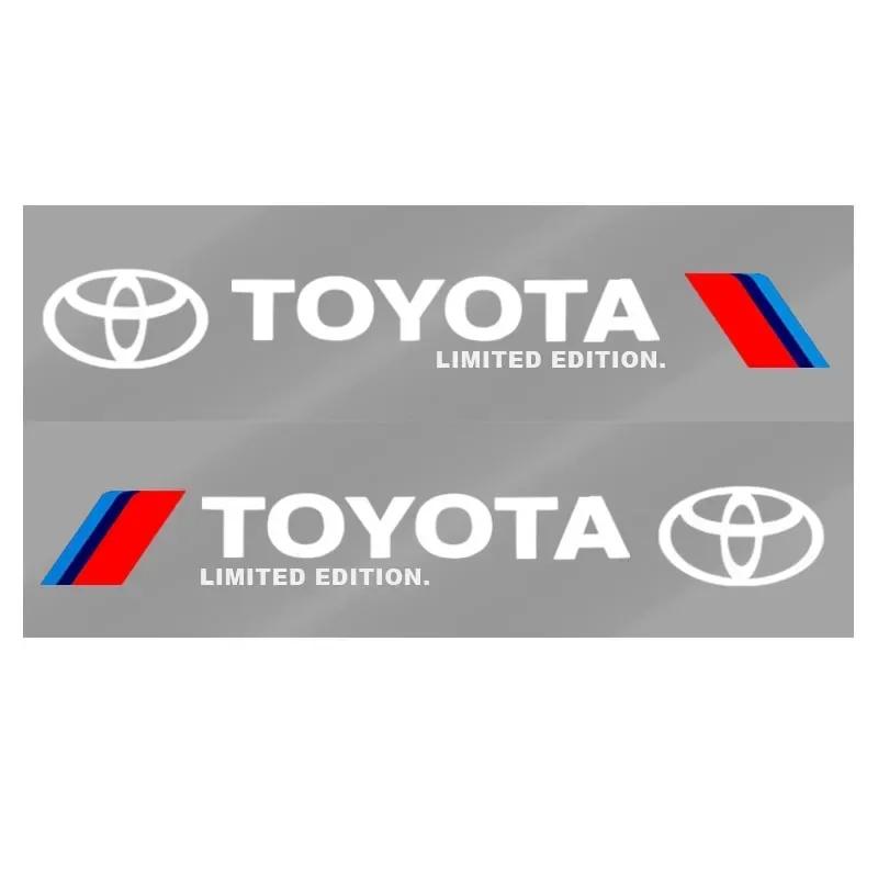 2 шт. Наклейки для украшения кузова автомобиля, Персонализированные спортивные наклейки на двери для Toyota Trd C-hr Prado Rav4 Yaris Hilux Prius Avensis Corolla
2 шт. Наклейки для украшения кузова автомобиля, Персонализированные спортивные наклейки на двери для Toyota Trd C-hr Prado Rav4 Yaris Hilux Prius Avensis Corolla