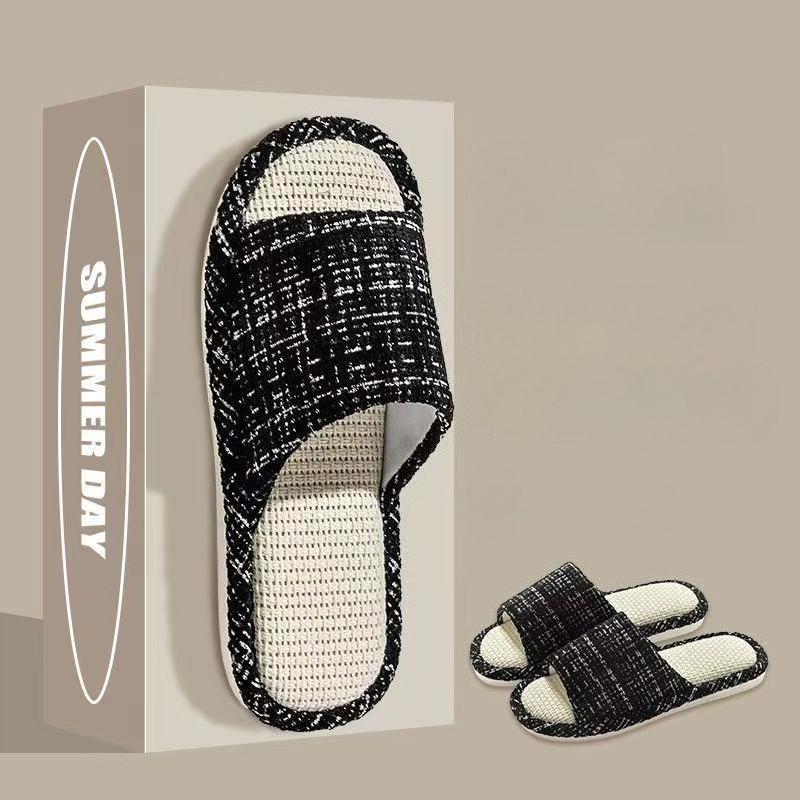 Women Casual Summer Spring Shoes Linen Summer Slippers 44-45 чорний
Women Casual Summer Spring Shoes Linen Summer Slippers 44-45 чорний