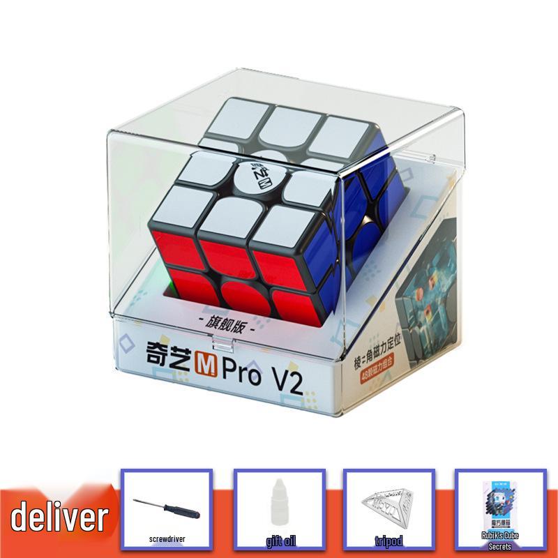 Qiyi MPRO V2 UV 3x3 Магнитный кубик - Обучающая игрушка для начинающих спидкуберов
Qiyi MPRO V2 UV 3x3 Магнитный кубик - Обучающая игрушка для начинающих спидкуберов