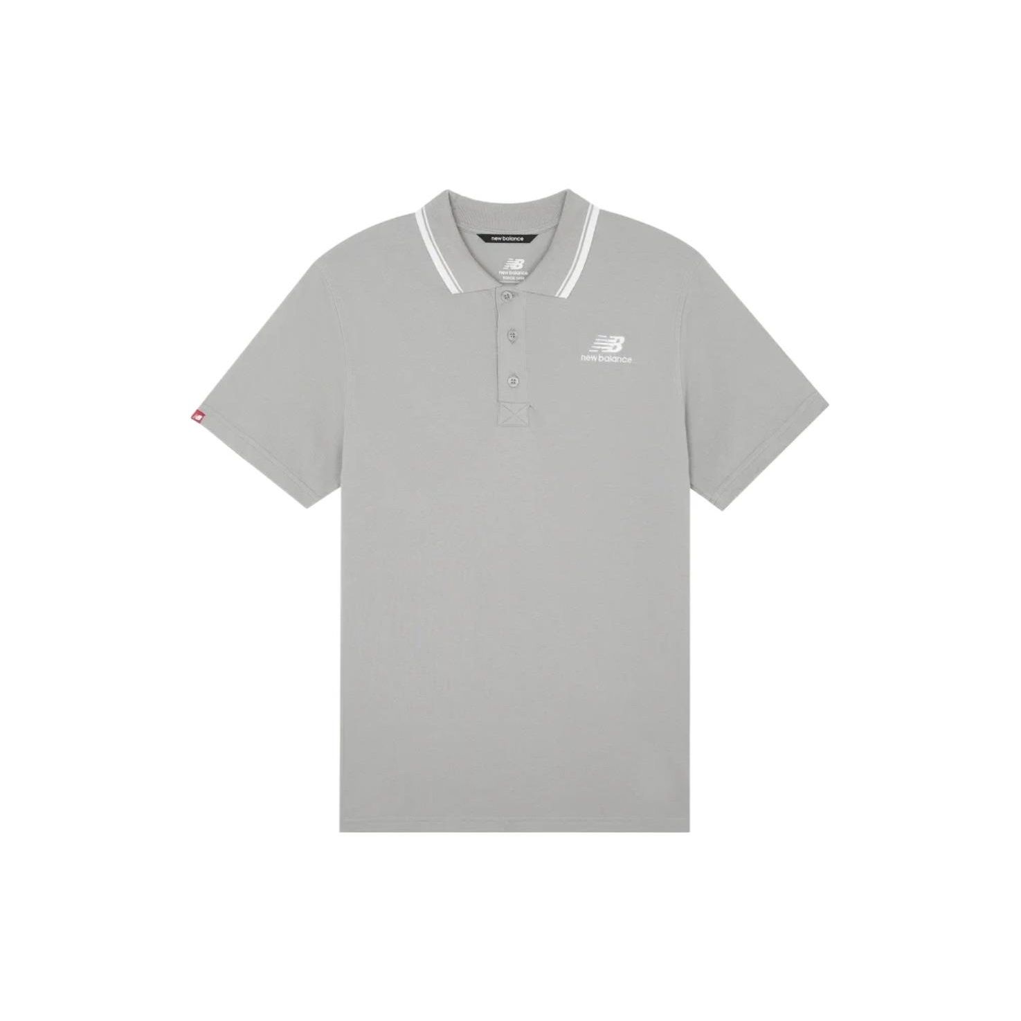 Трикотажная рубашка поло с коротким рукавом New Balance с вышитым логотипом, мужские топы, серый AMT01983-TAG
Трикотажная рубашка поло с коротким рукавом New Balance с вышитым логотипом, мужские топы, серый AMT01983-TAG