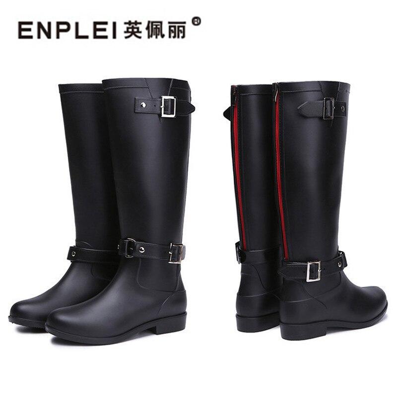 Enplei Punk Style Zipper Tall Boots Women S Pure Color Rain Boots Outdoor Rubber Water Shoes For Female 36 -41 Plus Size
Enplei Punk Style Zipper Tall Boots Women S Pure Color Rain Boots Outdoor Rubber Water Shoes For Female 36 -41 Plus Size