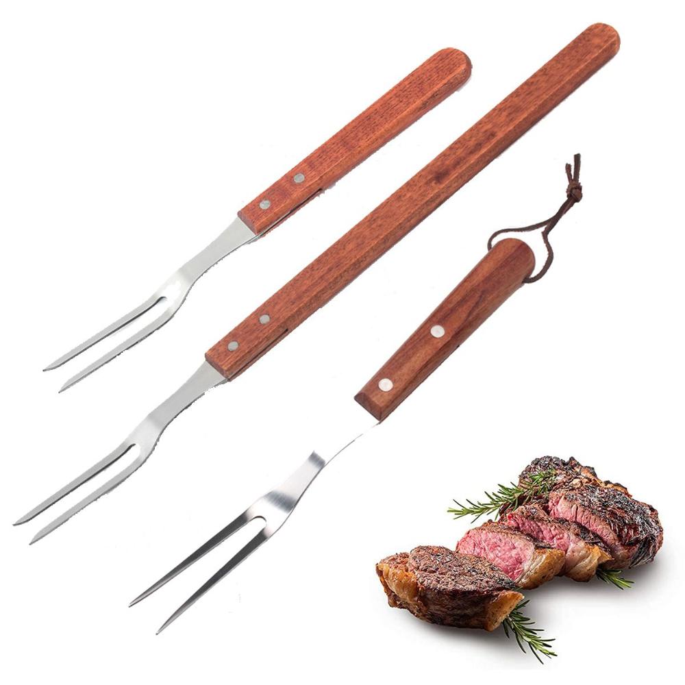 Grill Oven Wooden Handle Outdoor Portable Barbecue Tool BBQ Accessories Carving Fork Meat Fork A
Grill Oven Wooden Handle Outdoor Portable Barbecue Tool BBQ Accessories Carving Fork Meat Fork A