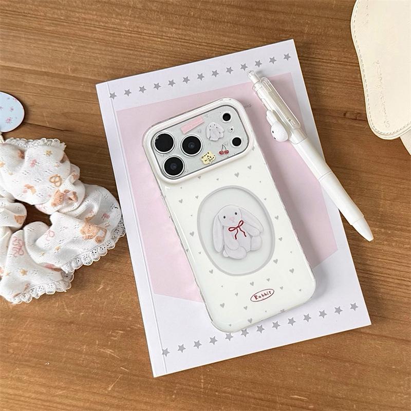 Cartoon Bunny Heart Cutout iPhone 17/16 Pro Max/15 Pro Case 17 Pro (Precision Holes)
Cartoon Bunny Heart Cutout iPhone 17/16 Pro Max/15 Pro Case 17 Pro (Precision Holes)