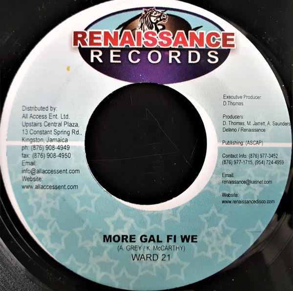 7inch Record WARD 21 / TAMI CHYNN - More Gal For We / Gi Mi Good NONE Renaissance Rec 2004 Jamaica Reggae, Ska & Dub Used
7inch Record WARD 21 / TAMI CHYNN - More Gal For We / Gi Mi Good NONE Renaissance Rec 2004 Jamaica Reggae, Ska & Dub Used